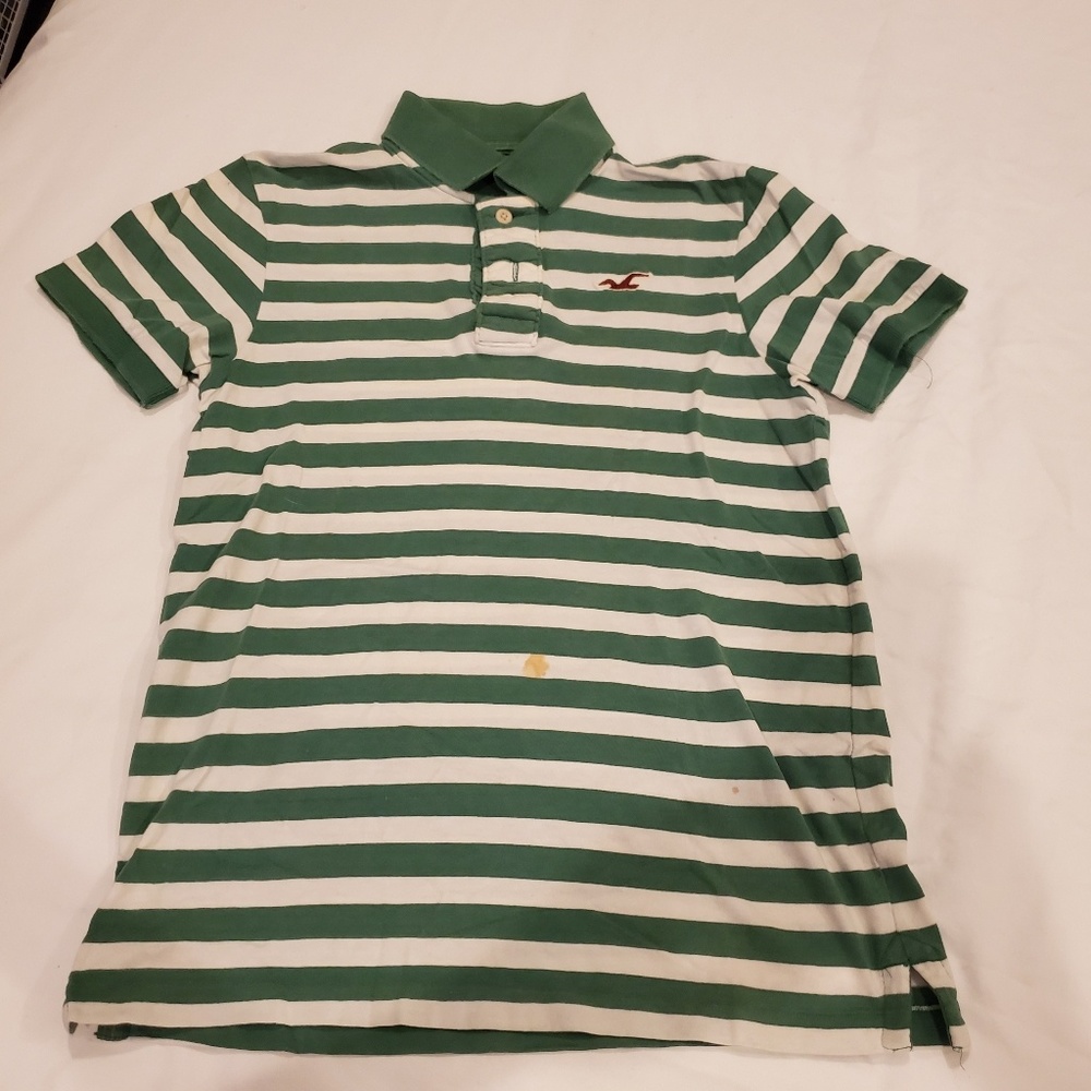 Hollister Short Sleeve Polo Style Shirt